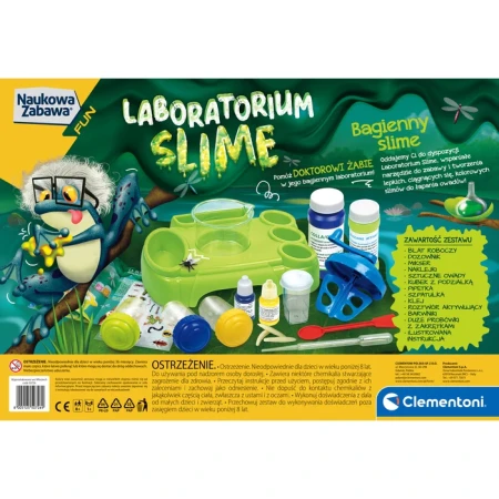 Clementoni Naukowa zabawa. Laboratorium Slime 5072 3.webp