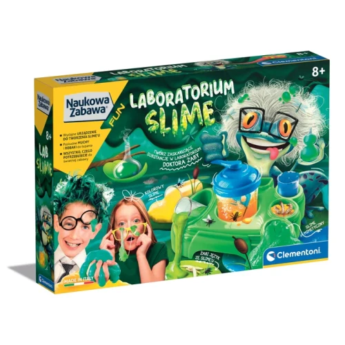 Przejdź do produktu Clementoni Naukowa zabawa. Laboratorium Slime 5072