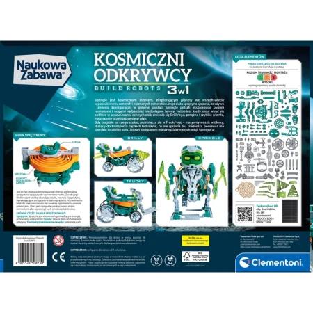 Clementoni Naukowa zabawa. Kosmiczni odkrywcy - zb 3.webp