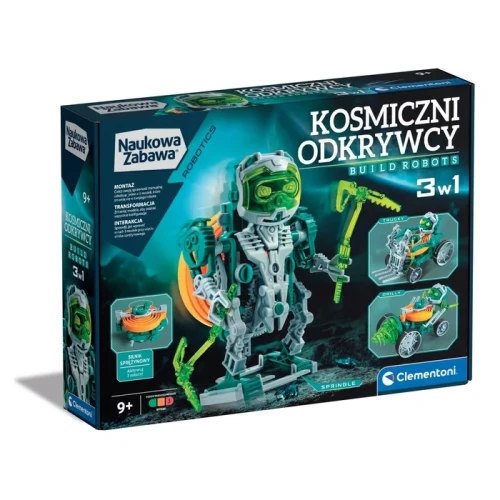Przejdź do produktu Clementoni Naukowa zabawa. Kosmiczni odkrywcy - zb