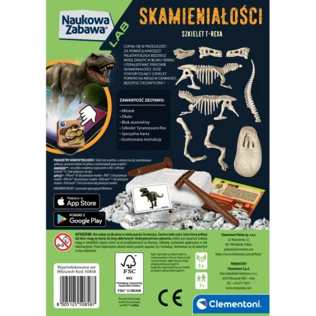 Clementoni Naukowa zabawa. Skamieniałości. T-Rex f 3.webp