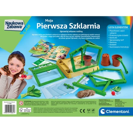 Clementoni Naukowa zabawa. Moja Pierwsza Szklarnia 3.webp