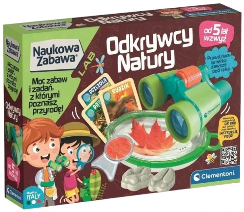 Przejdź do produktu Clementoni Naukowa zabawa. Odkrywcy Natury. Lab Ju