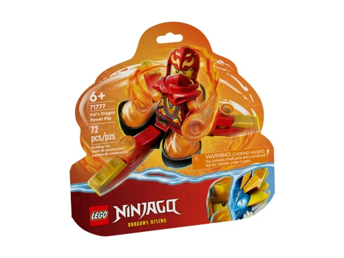 Przejdź do produktu LEGO 71777 NINJAGO Smocza moc Kaia - salto spinjit