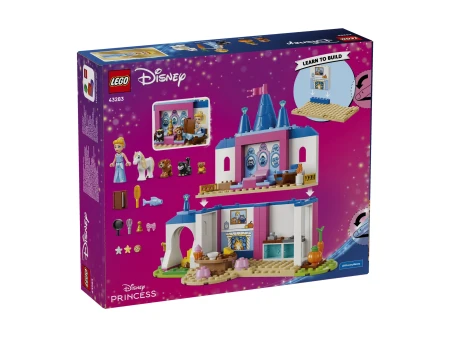 LEGO(R)DISNEY 43283 Zamek Kopciuszka i przyjaciół 3.webp