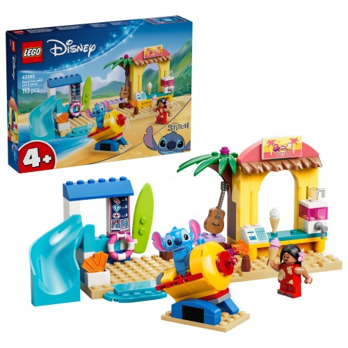 Przejdź do produktu LEGO(R)DISNEY 43280Zabawa na plaży z Lilo i Stitchem