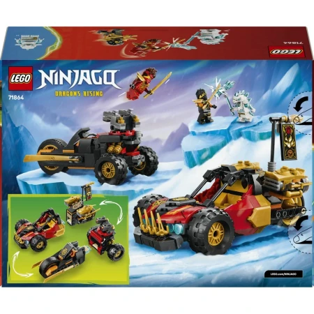 LEGO(R) NINJAGO 71864 Wielofunkcyjne pojazdy Kaia 3.webp