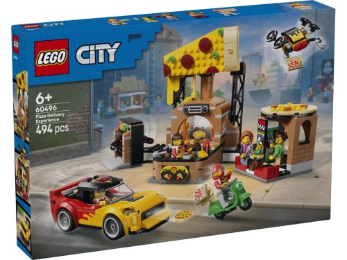 Przejdź do produktu LEGO(R) CITY 60496 Dostawa pizzy z pojazdami