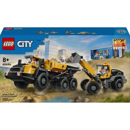 LEGO(R) CITY 60494 Wywrotka i ładowarka czołowa 1.webp