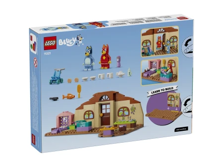 LEGO(R) BLUEY 11221 Szkoła z Ryżykiem i Blue 3.webp
