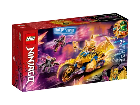 LEGO 71768 NINJAGO Złoty smoczy motocykl Jaya p4 1.webp