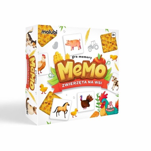 Przejdź do produktu MEMO ZWIERZĘTA NA WSI Malubi