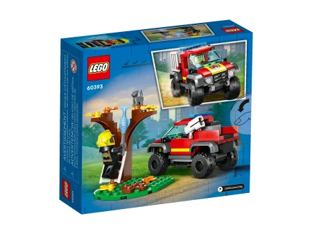 LEGO 60393 CITY Wóz strażacki 4x4 - misja ratunkow 3.webp