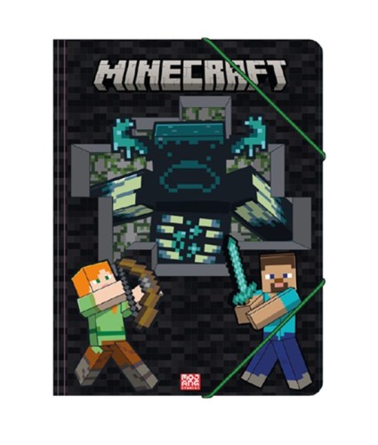 Przejdź do produktu TECZKA Z GUMKĄ A4 MINECRAFT 3917 A'10