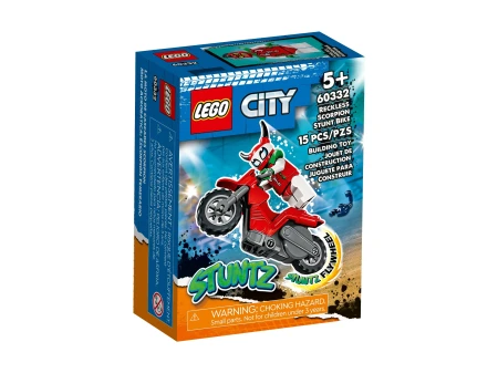 LEGO 60332 CITY Motocykl kaskaderski Reckless Scor 1.webp