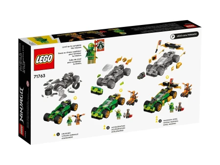 LEGO 71763 NINJAGO Samochód wyścigowy Lloyda EVO p 3.webp