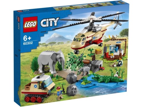Przejdź do produktu LEGO 60302 CITY Wildlife Na ratunek dzikim zwierzę