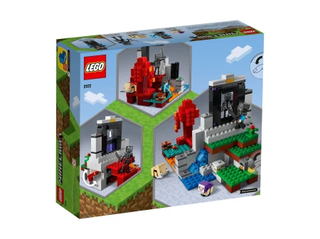 LEGO 21172 MINECRAFT Zniszczony portal p5 4.webp