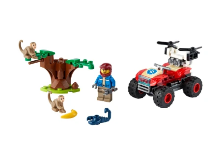 LEGO 60300 CITY Wildlife Quad ratowników dzikich z 2.webp