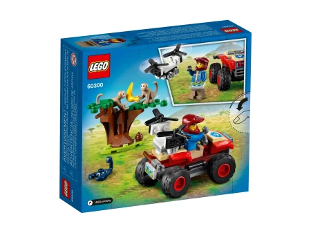 LEGO 60300 CITY Wildlife Quad ratowników dzikich z 3.webp