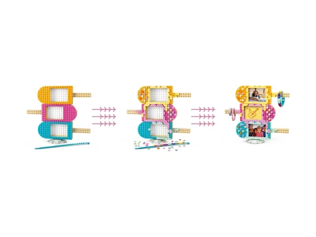 LEGO 41956 DOTS Ramki na zdjęcia w kształcie lodów 3.webp