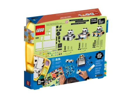 LEGO 41959 DOTS Pojemnik z uroczą pandą p5 5.webp