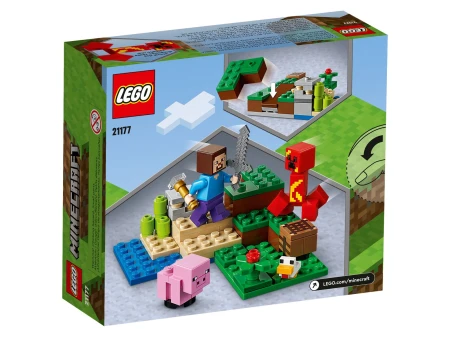 LEGO 21177 MINECRAFT 2022 Zasadzka Creepera p4 3.jpg