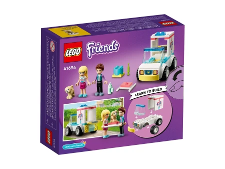 LEGO 41694 FRIENDS Karetka kliniki dla zwierzątek 3.webp
