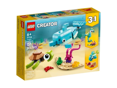 Przejdź do produktu LEGO 31128 CREATOR Delfin i żółw p4