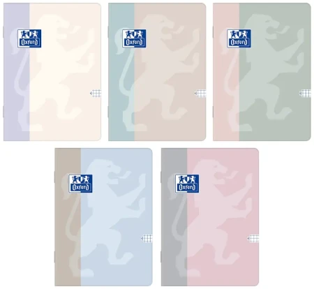 Zeszyt Oxford B-Light B5 60 kartek w kratkę z marginesem.webp