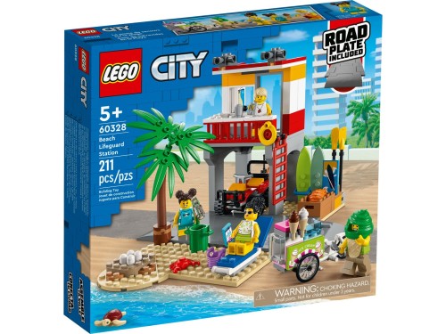 Przejdź do produktu LEGO 60328 CITY Stanowisko ratownicze na plaży p4