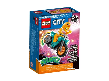 LEGO 60310 CITY Motocykl kaskaderski z kurczakiem 1.webp