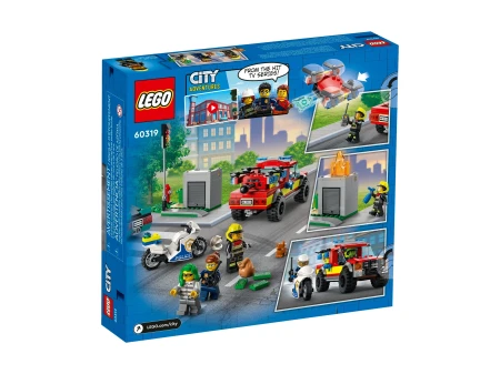 LEGO 60319 CITY Akcja strażacka i policyjny pościg 3.webp