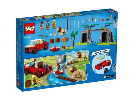 LEGO 60301 CITY Wildlife Terenówka ratowników dzik 3.webp