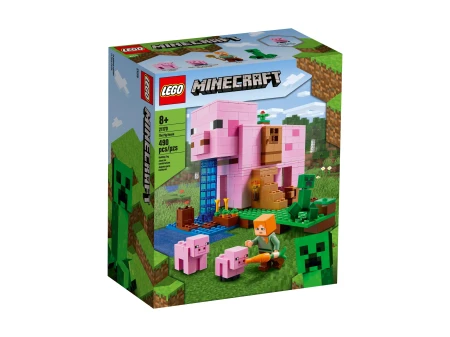 LEGO 21170 MINECRAFT Dom w kształcie świni p3 1.webp