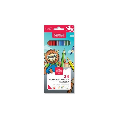 Przejdź do produktu Kredki ołówkowe Koh-I-Noor 3554 Lew – 24 kolory