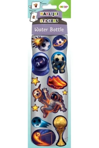 Przejdź do produktu Naklejki WATER BOTTLE - Cosmo Ball, 83x286 mm, Happy Color