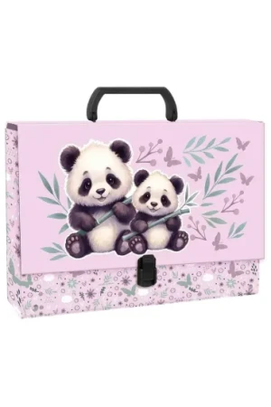 Teczka z rączką gruba Panda 11 Derform.webp