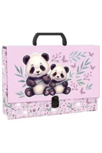 Przejdź do produktu TECZKA Z RĄCZKĄ GRUBA PANDA 11