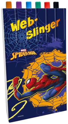 Przejdź do produktu Długopisy 6-kol. Spiderman, Kids