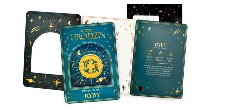 Przejdź do produktu Karnet DK-1440 Urodziny (znaki zodiaku, Ryby)