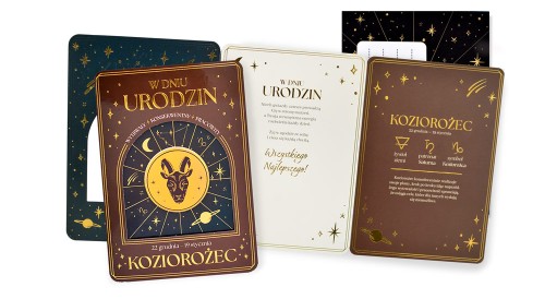 Przejdź do produktu Karnet DK-1450 Urodziny (znaki zodiaku, Koziorożec)