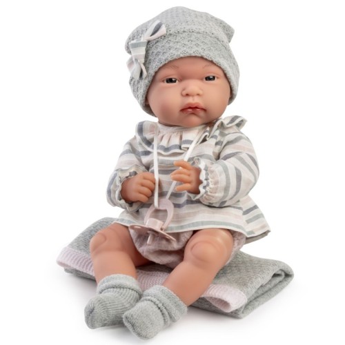 Przejdź do produktu Lalka Baby Toneta z kocykiem 33 cm