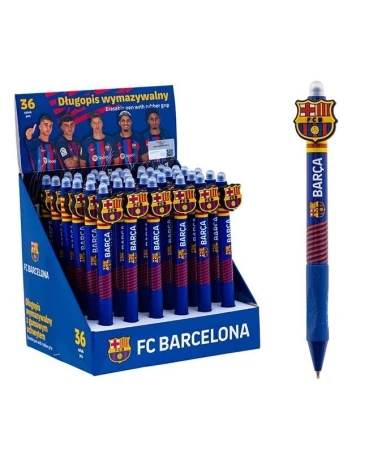 Długopis wymazywalny 0,5mm FC Barcelona (36szt).jpg