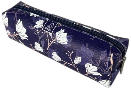 Przejdź do produktu Piórnik prostokąt Magnolie dark blue, Bee-Bee