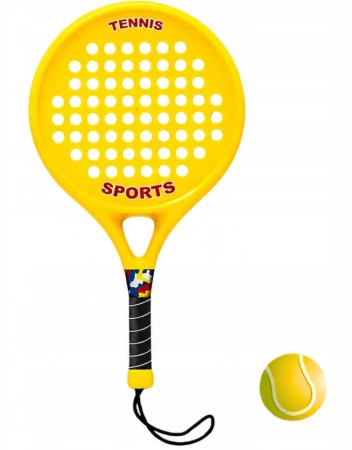 Zestaw Sportowy Do Gry W Tenisa Plażowego Ogrodowego Paletki Piłka Piankowa (2).png