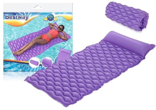 Przejdź do produktu 10676 Dmuchany Materac Plażowy Fioletowy 213 x 86 cm Bestway 44020 - Bestway