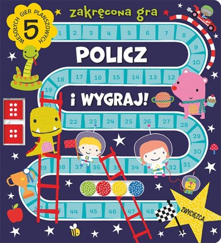 Przejdź do produktu ZAKRĘCONA GRA POLICZ I WYGRAJ książeczka z grami planszowymi