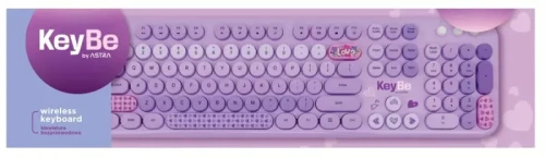 Przejdź do produktu Klawiatura bezprzewodowa KEYBE by ASTRA LOVELY ...