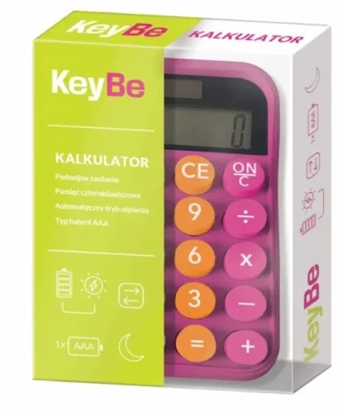 KALKULATOR ROZM. M KEYBE by ASTRA Neon Line 1 6352.webp